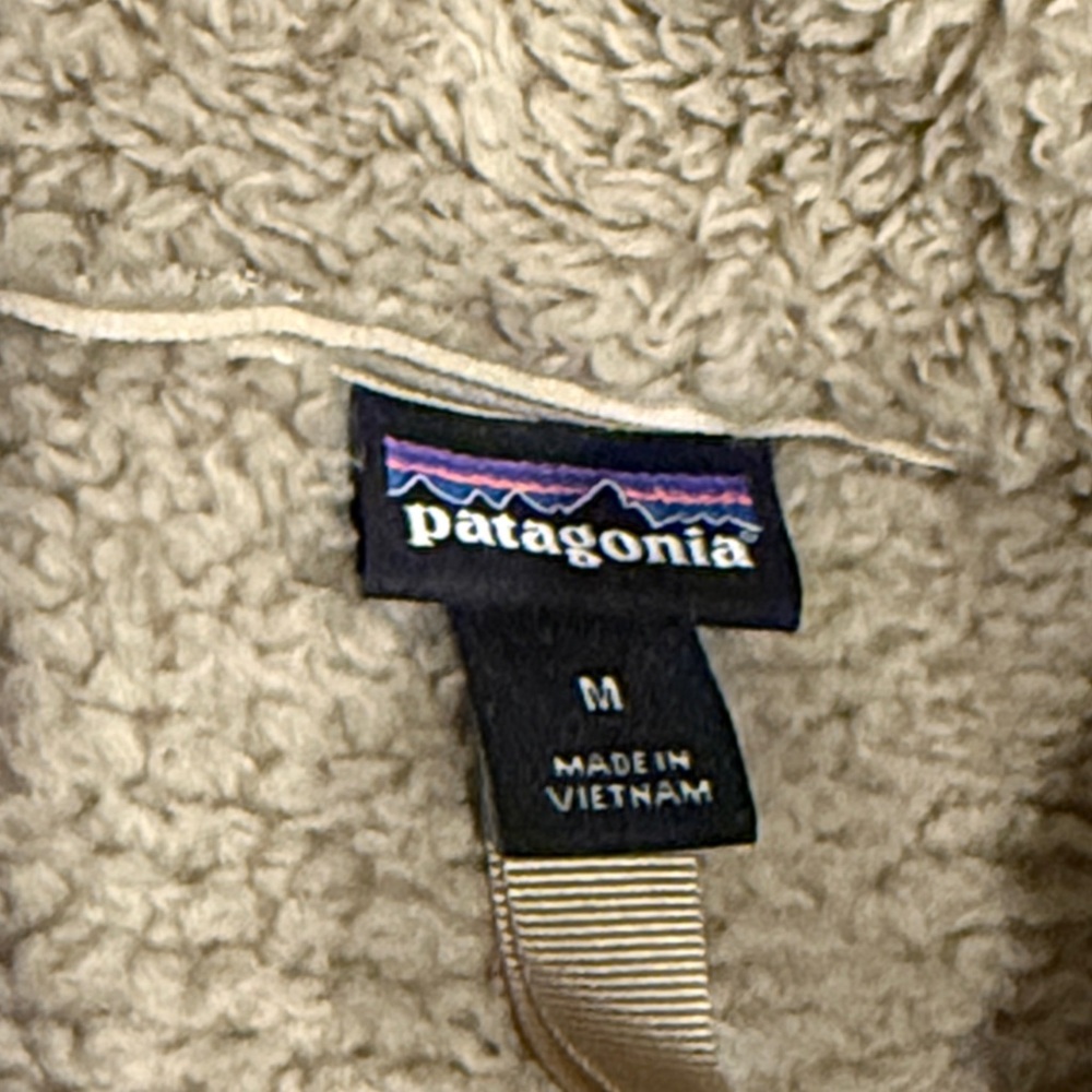 WOMENS‎ PATAGONIA LOS GATOS 1/4 ZIP FLEECE PULLOVER, SIZE MEDIUM EUC - Picture 4 of 9